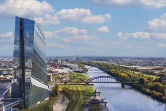 Europäische Zentralbank in Frankfurt