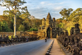 Bridge and South Gate of Angkor Thom