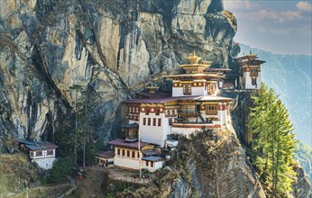 The famous Taktshang Goemba dzong monastery