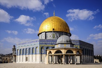 The Dome of the Rock with its golden cupola