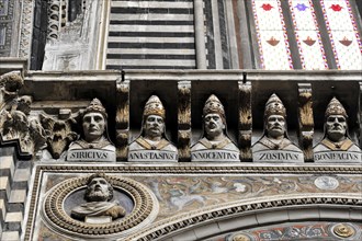 Siena Cathedral, Cattedrale di Santa Maria Assunta, UNESCO World Heritage Site, Siena, Tuscany,