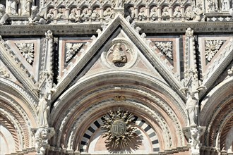 Cathedral of Siena, Cattedrale di Santa Maria Assunta, UNESCO World Heritage Site, Siena, Tuscany,