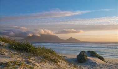 Cape Town South Africa great view from Bloubergstrand