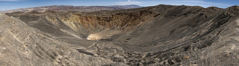 Ubehebe Crater panorama, Death Valley National Park