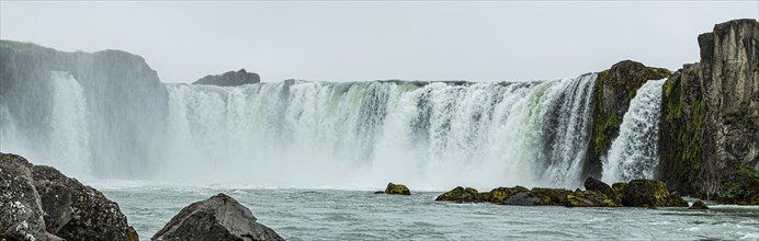 The Famous Godafoss waterfall in northern Iceland