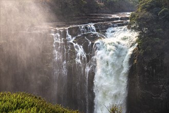 The great Victoria Falls (view from Zimbabwe side) during dry season