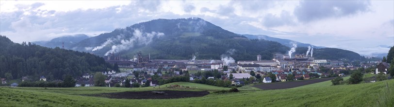 Voestalpine steelworks in the Donawitz district, known for the first application of the