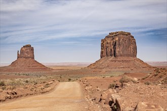 Famous Monument Valley in Arizona, USA, North America