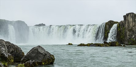 The Famous Godafoss waterfall in northern Iceland