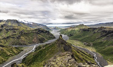 Stunning shot at Eyjafjallajokull area in the western part of Iceland