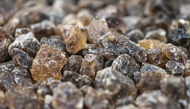 Brown Rock Candy (detailed close-up shot, selective focus)