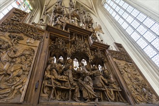 Altar of the Holy Blood by Tilman Riemenschneider, Jakobskirche, Stadtkirche St. Jakob, Rothenburg