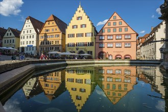 Medieval town, Rothenburg ob der Tauber, Romantic Road, Franconia, Bavaria, Germany, Europe