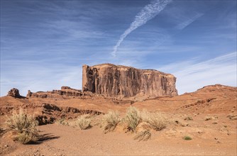 Famous Monument Valley in Arizona, USA, North America