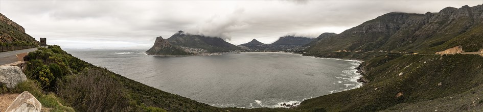 Hout Bay (Cape Town, South Africa) at a cloudy day