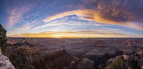 Sunset at Grand Canyon, Arizona, USA, North America
