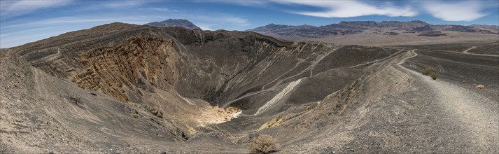 Ubehebe Crater panorama, Death Valley National Park