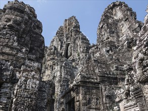 Bayon Temple in the Angkor Wat area Cambodia