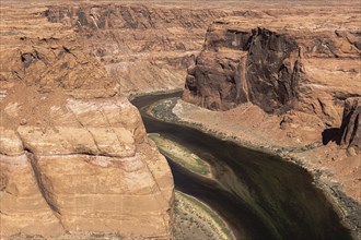 Colorado River at Horseshoe Bend, Grand Canyon, Arizona, USA, North America