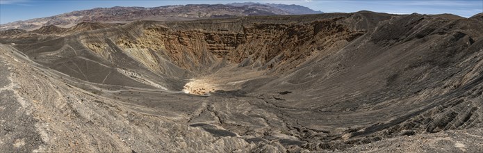 Ubehebe Crater panorama, Death Valley National Park