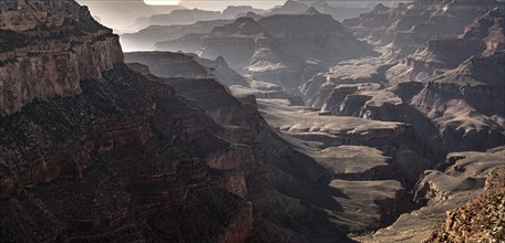 Grand Canyon South Rim in Arizona, USA, North America