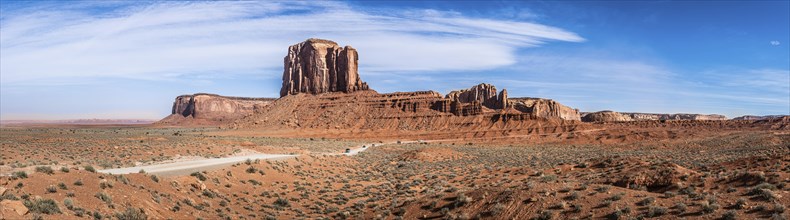 Famous Monument Valley in Arizona, USA, North America