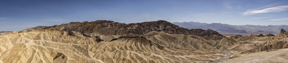 Zabriskie Lookout in Death Valley National Park, California, USA, North America