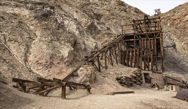 Ruins of Keane Wonder Mine in Death Valley National Park
