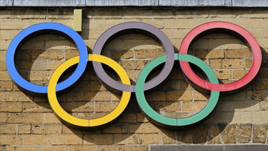 Olympic Rings, Cologne, Germany, Europe