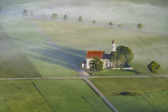 Pilgrimage church of St Coloman, Konigswinkel, Ostallgäu, Allgäu, Bavaria, Germany, Europe