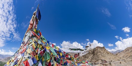 Namgyal Tsemo Gompa Monastery, Tsenmo Hills, Leh, Ladakh, Jammu and Kashmir, India, Asia