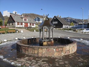Certainly the oldest and most likely the only fountain in Greenland