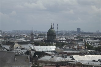 View from St Isaac's Cathedral over St Petersburg