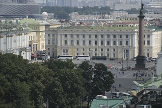 View from the Isaakskatherale to the Hermitage