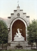 Winkelried Denkmal in Stans, Kanton Nidwalden in der Schweiz / Winkelried Monument, Stans,