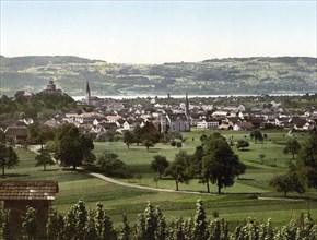Uster, a political municipality and capital of the district of the same name in the canton of