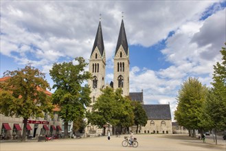 Halberstadt, 20 August 2014, Halberstadt Cathedral, Halberstadt, Saxony-Anhalt, Germany, Europe