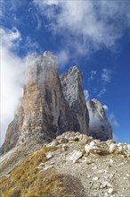 Three Peaks north side, Dolomites, South Tyrol
