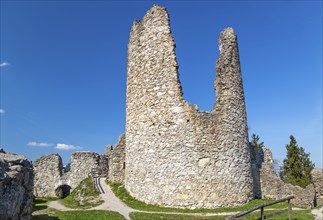 Hohenfreyberg castle ruins near Zell im Allgäu