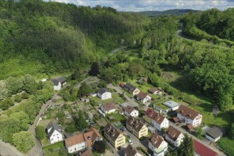 Aerial view of Sulz am Neckar