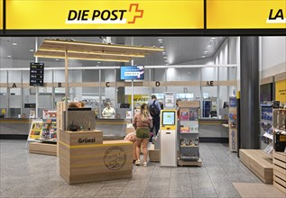 Airport Post branch, Zurich Kloten, Switzerland, Europe