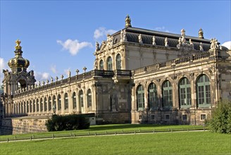 Dresden zwinger building standing for baroque achitecture