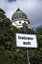 Berlin Gendarmenmarkt mit Dom