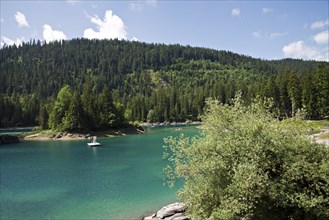 Cauma lake in Switzerland