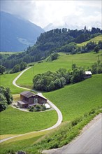 Agriculture in the swiss alps