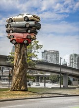 Scrap cars in Vancouver British Columbia Canada