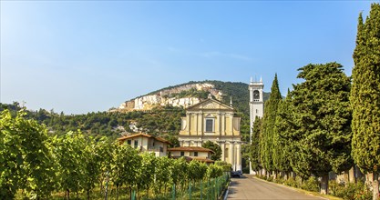 Brescia Lombardy Italy with marble quarry