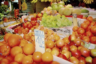 Market in Singapore Chinatown