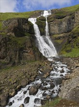 The Rjukandi waterfall in the north-east of Iceland