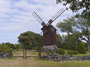 Ohessaare windmill, Estonia, Europe